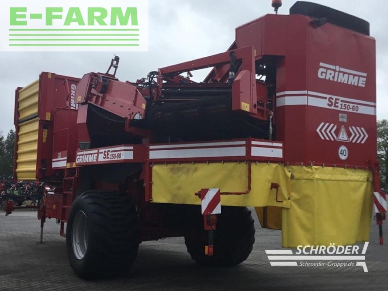 Grimme se 150-60 - Bulvių kombainas: foto 4 Grimme se 150-60 - Bulvių kombainas: foto 4