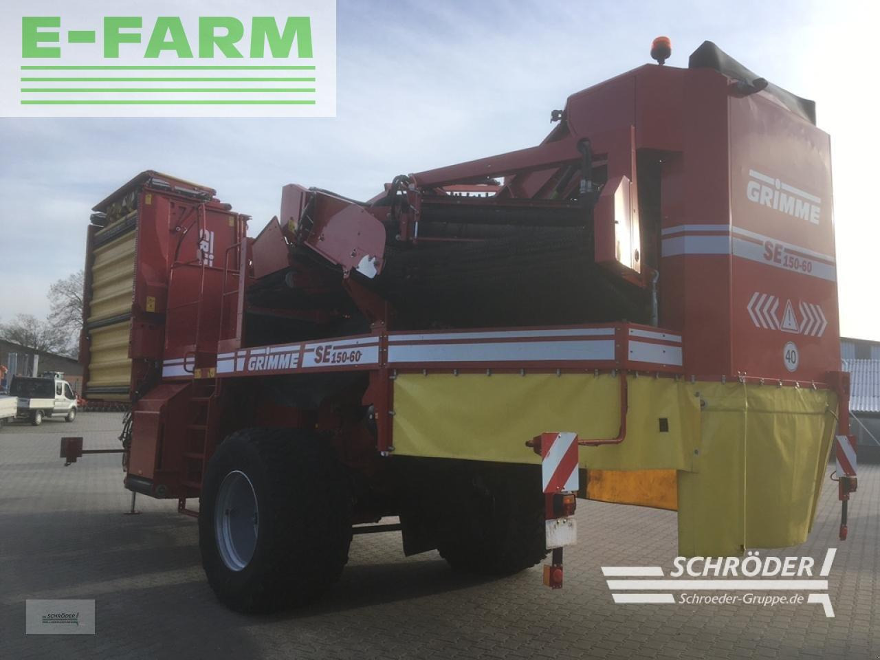 Grimme se 150-60 ub xxl - Bulvių kombainas: foto 5 Grimme se 150-60 ub xxl - Bulvių kombainas: foto 5