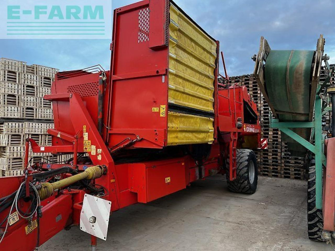 Grimme se 170-60 - Bulvių kombainas: foto 2 Grimme se 170-60 - Bulvių kombainas: foto 2