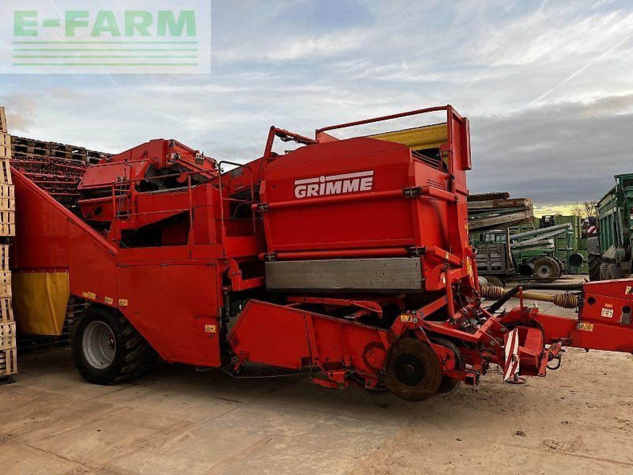 Grimme se 170-60 - Bulvių kombainas: foto 1 Grimme se 170-60 - Bulvių kombainas: foto 1