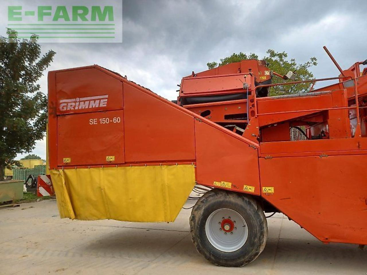 Grimme se 170-60 - Bulvių kombainas: foto 3 Grimme se 170-60 - Bulvių kombainas: foto 3