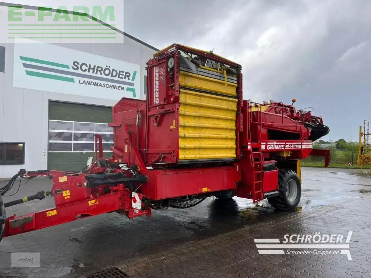 Grimme se 260 ub - Bulvių kombainas: foto 1 Grimme se 260 ub - Bulvių kombainas: foto 1