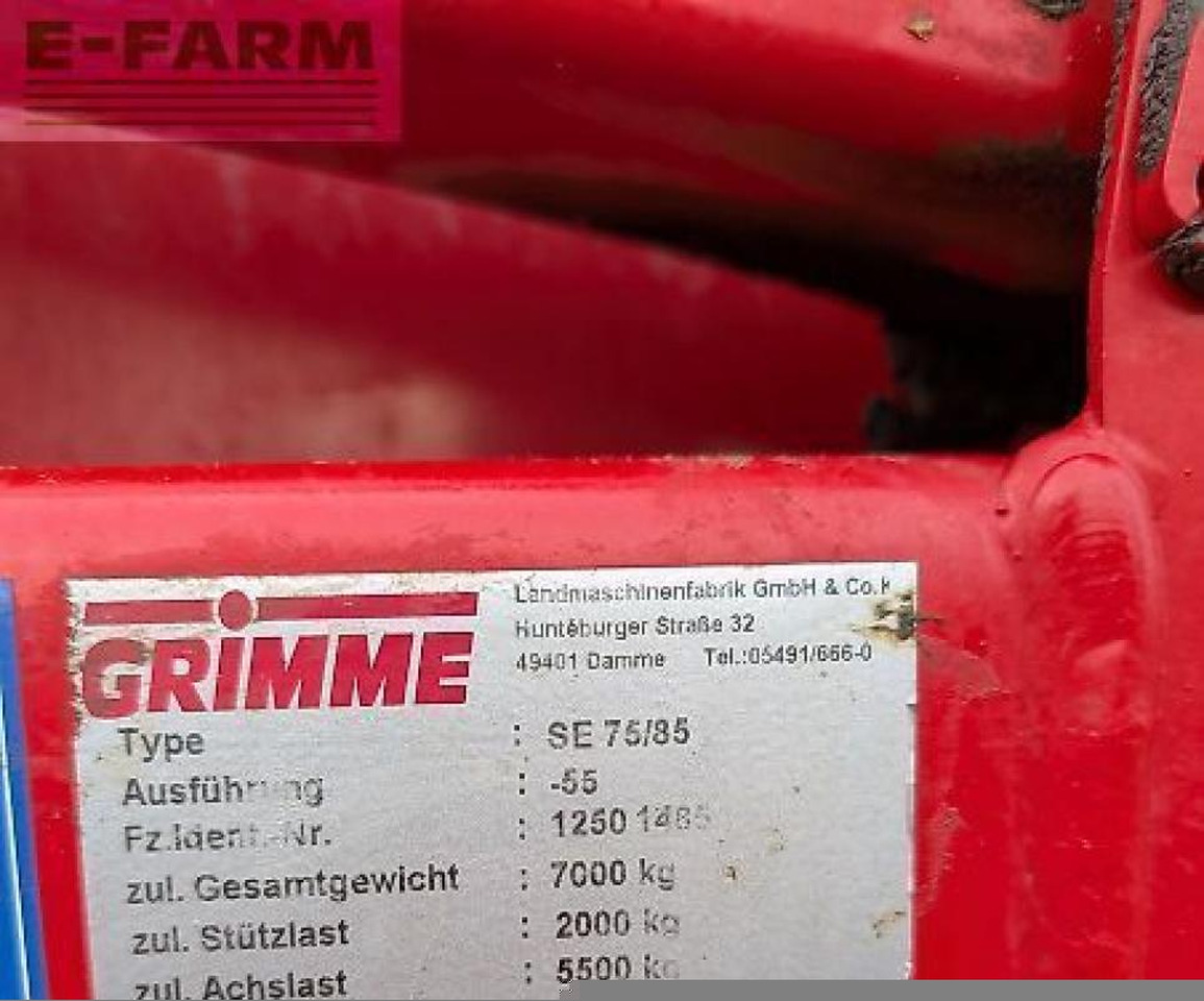Bulvių kombainas Grimme se 75 - 55: foto 19 Bulvių kombainas Grimme se 75 - 55: foto 19