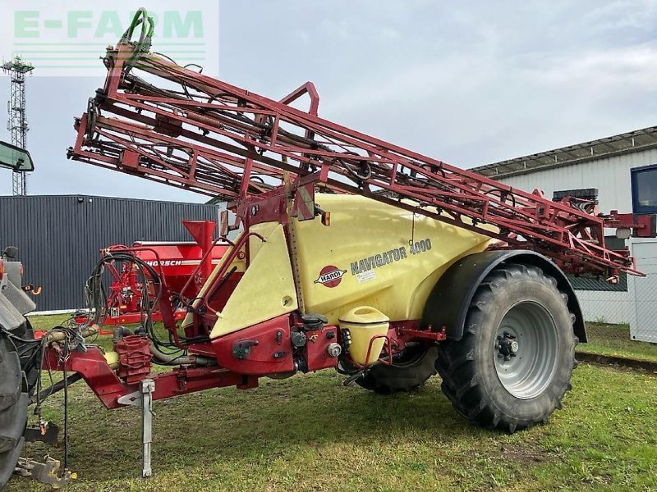 Hardi navigator 4000 - Prikabinamas purkštuvas: foto 1 Hardi navigator 4000 - Prikabinamas purkštuvas: foto 1