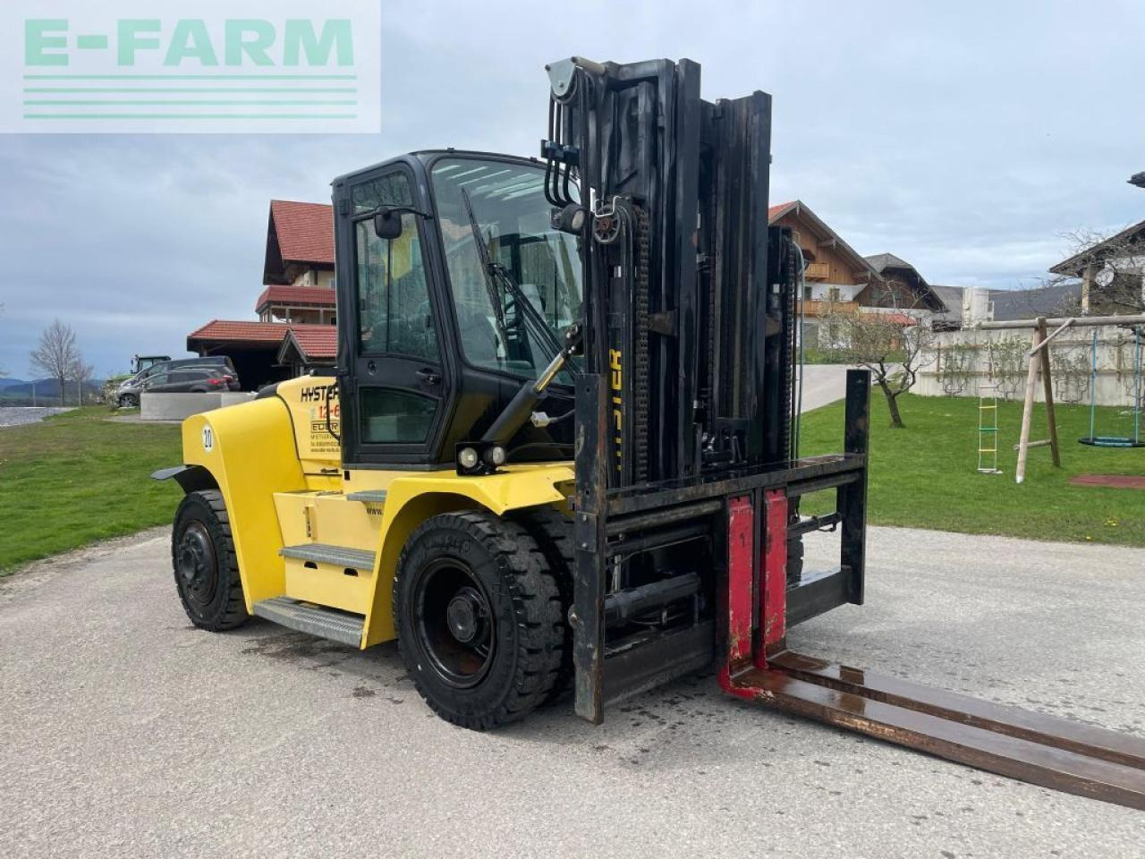 Hyster h 12xm-6 - Šakinis krautuvas: foto 2 Hyster h 12xm-6 - Šakinis krautuvas: foto 2