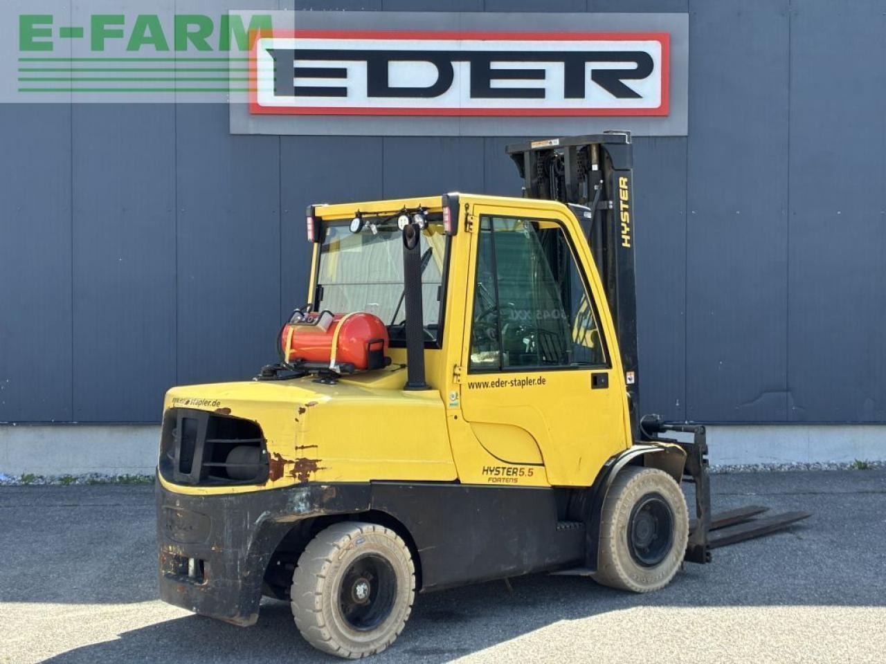 Hyster h 5.5ft - Šakinis krautuvas: foto 4 Hyster h 5.5ft - Šakinis krautuvas: foto 4