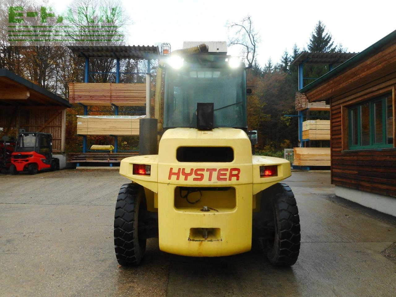 Hyster h9.00xm ( vollausstattung ) 9 tonnen hubkraft - Šakinis krautuvas: foto 3 Hyster h9.00xm ( vollausstattung ) 9 tonnen hubkraft - Šakinis krautuvas: foto 3