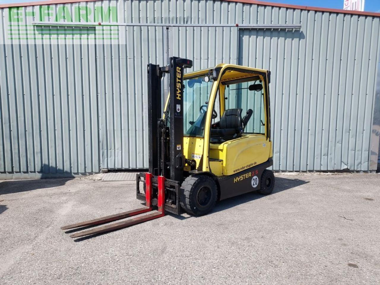 Hyster j 2.5xn - Šakinis krautuvas: foto 1 Hyster j 2.5xn - Šakinis krautuvas: foto 1