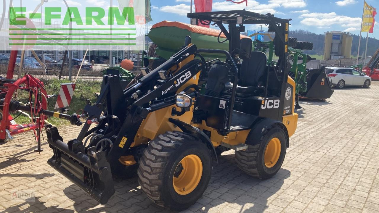 JCB 403 - Ratinis krautuvas: foto 1 JCB 403 - Ratinis krautuvas: foto 1