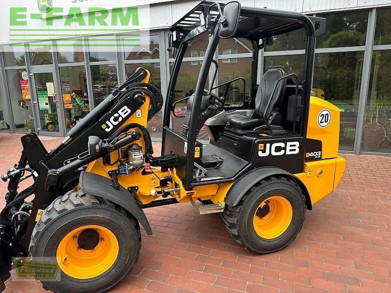 JCB 403 plus agri großer motor, zentralschmierung - Ratinis krautuvas: foto 5 JCB 403 plus agri großer motor, zentralschmierung - Ratinis krautuvas: foto 5