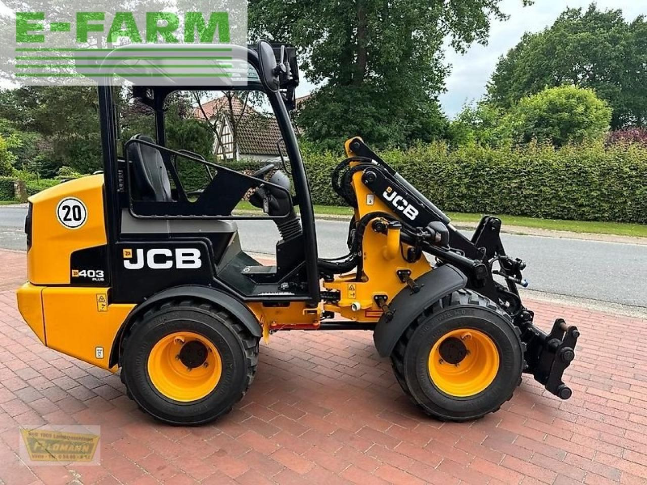 JCB 403 plus agri großer motor, zentralschmierung - Ratinis krautuvas: foto 3 JCB 403 plus agri großer motor, zentralschmierung - Ratinis krautuvas: foto 3