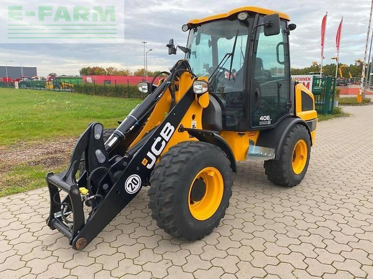 JCB 406 agri - Mini ekskavatorius: foto 1 JCB 406 agri - Mini ekskavatorius: foto 1