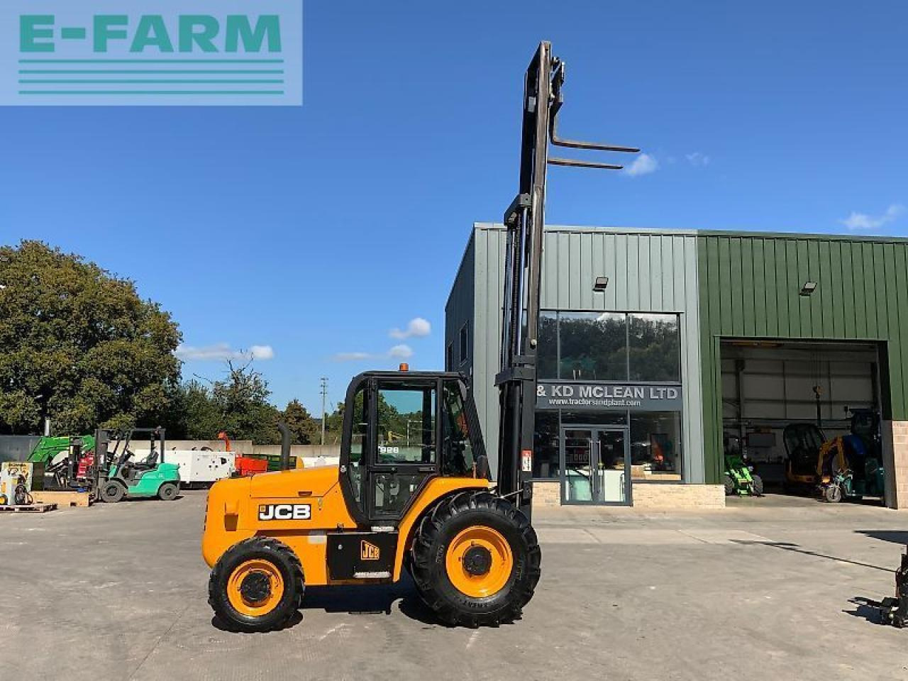 JCB 926 rough terrain fork lift (st24421) - Šakinis krautuvas: foto 1 JCB 926 rough terrain fork lift (st24421) - Šakinis krautuvas: foto 1