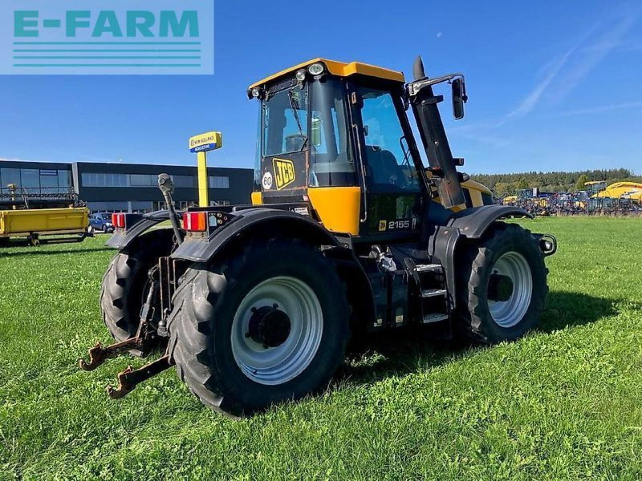 JCB fastrac 2155 4ws traktor 200ps gebraucht bj 2008 - Traktorius: foto 5 JCB fastrac 2155 4ws traktor 200ps gebraucht bj 2008 - Traktorius: foto 5