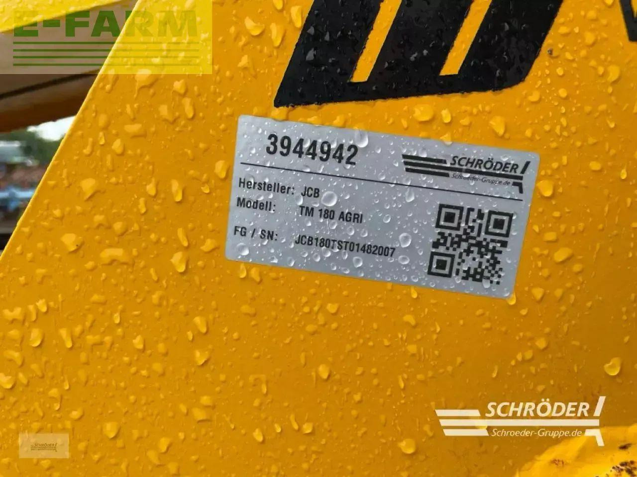 Mini ekskavatorius JCB tm 180 agri: foto 12