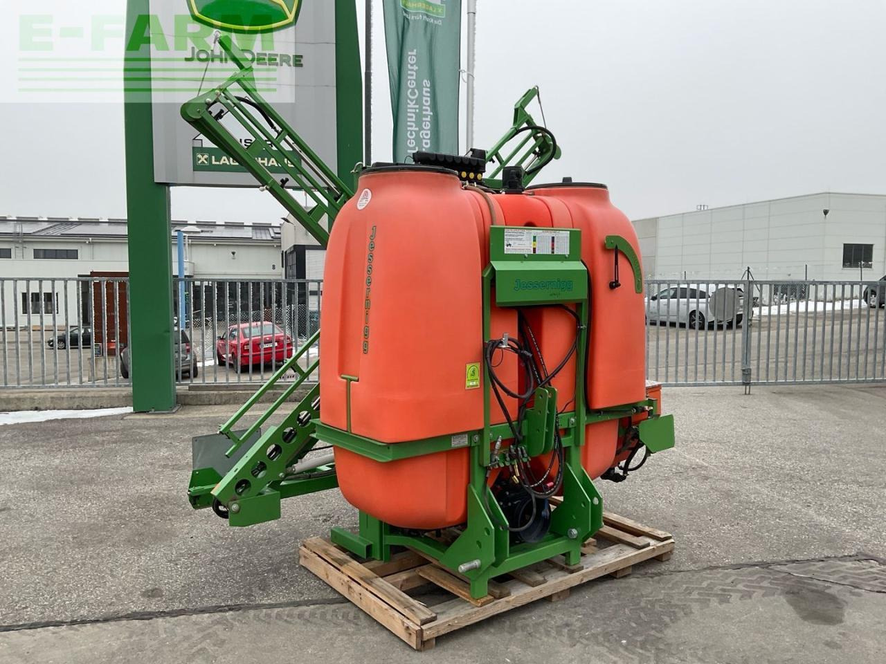 Jessernigg NG JP 1400/15 - Prikabinamas purkštuvas: foto 4 Jessernigg NG JP 1400/15 - Prikabinamas purkštuvas: foto 4