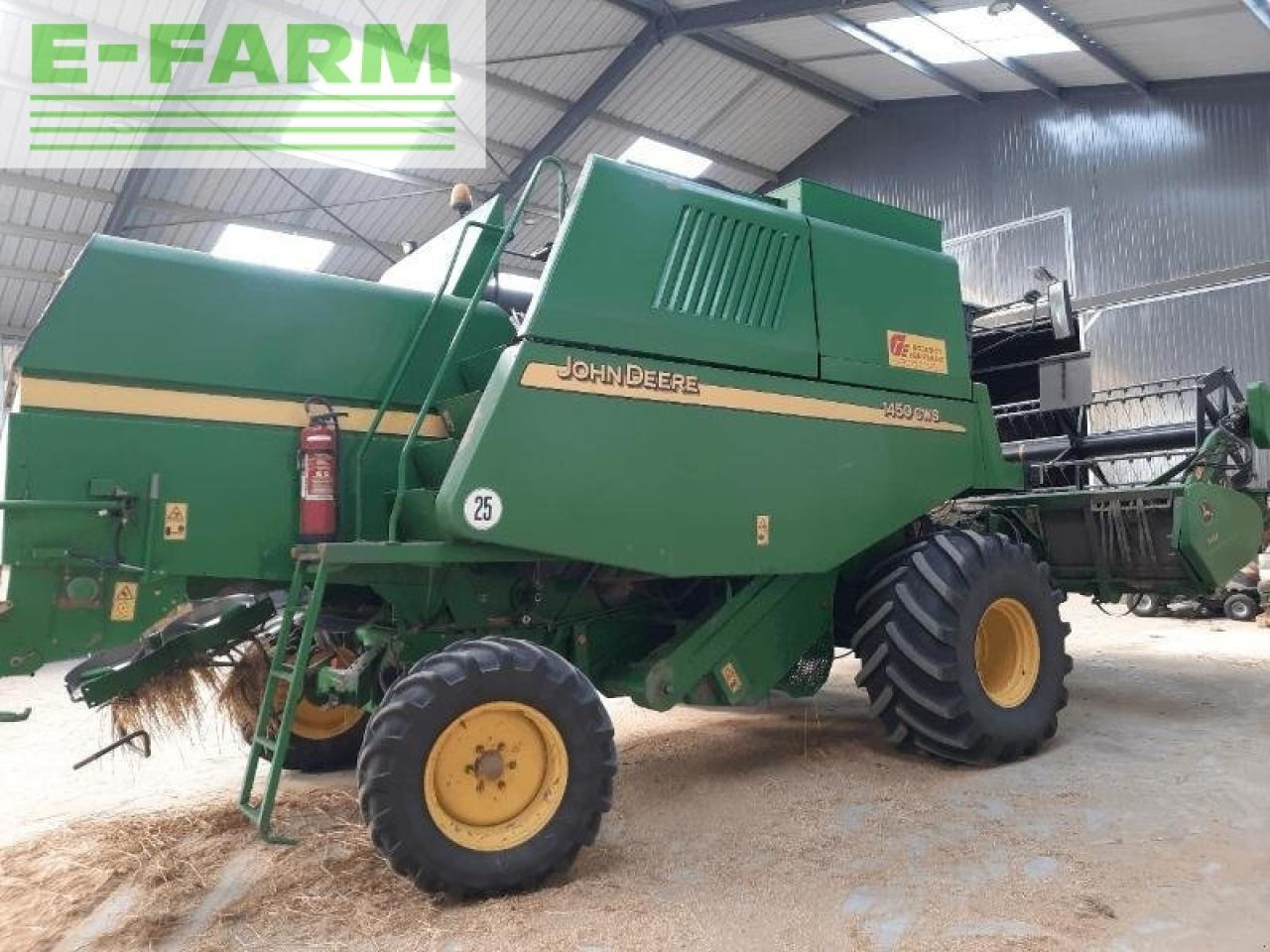 John Deere 1450 cws - Derliaus nuėmimo kombainas: foto 4 John Deere 1450 cws - Derliaus nuėmimo kombainas: foto 4