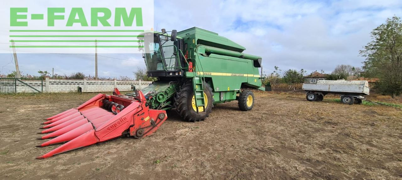 John Deere 2266 - Derliaus nuėmimo kombainas: foto 1 John Deere 2266 - Derliaus nuėmimo kombainas: foto 1
