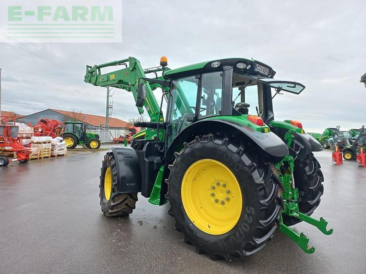 John Deere 6090m - Traktorius: foto 4 John Deere 6090m - Traktorius: foto 4