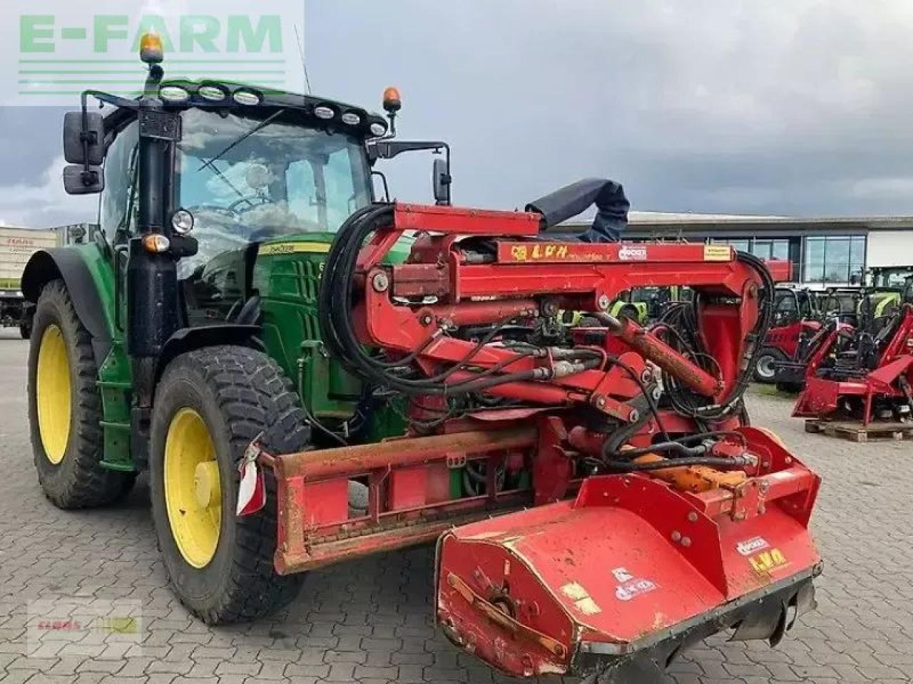 John Deere 6110r - Traktorius: foto 4 John Deere 6110r - Traktorius: foto 4