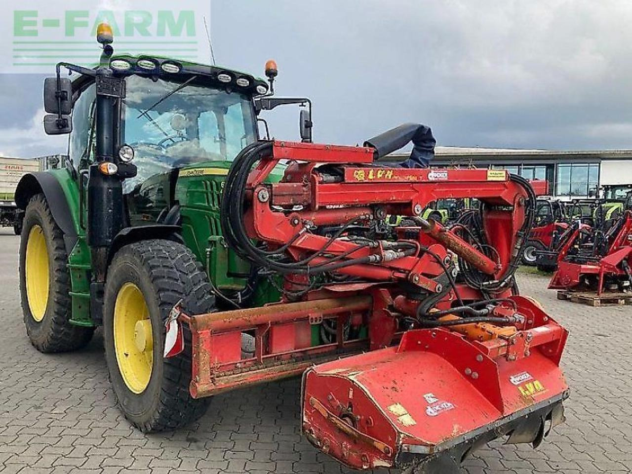 John Deere 6110r kommunal - Traktorius: foto 4 John Deere 6110r kommunal - Traktorius: foto 4