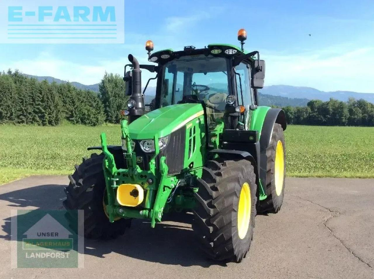 John Deere 6120 m - Traktorius: foto 2 John Deere 6120 m - Traktorius: foto 2