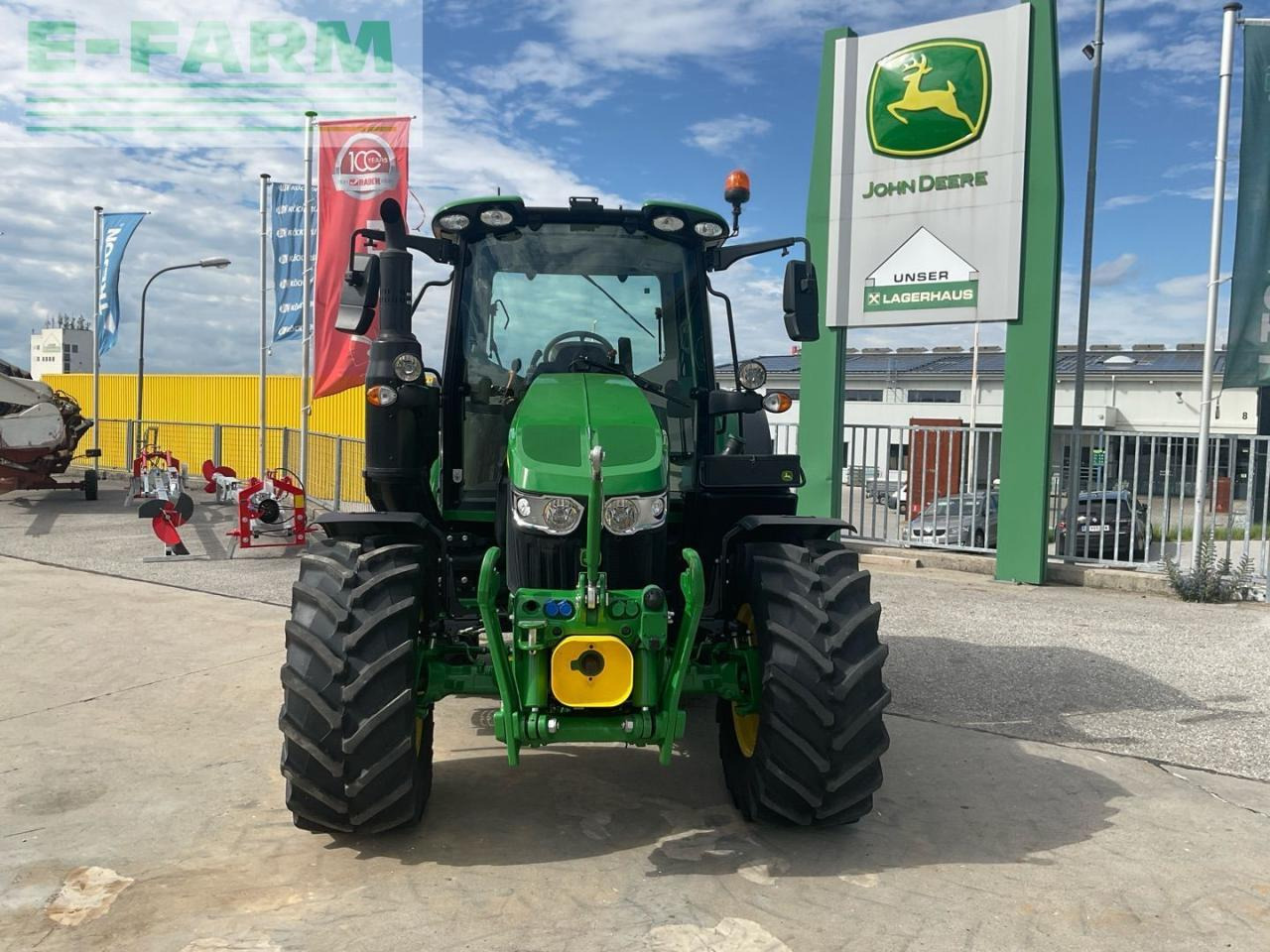 John Deere 6120M - Traktorius: foto 3 John Deere 6120M - Traktorius: foto 3
