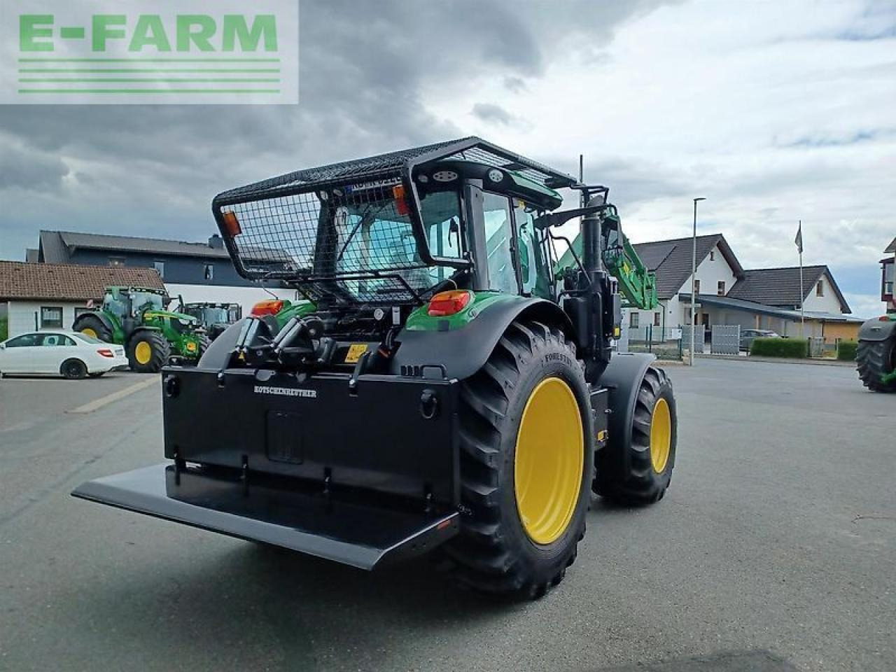 John Deere 6120m uvv forstschlepper - Traktorius: foto 5 John Deere 6120m uvv forstschlepper - Traktorius: foto 5