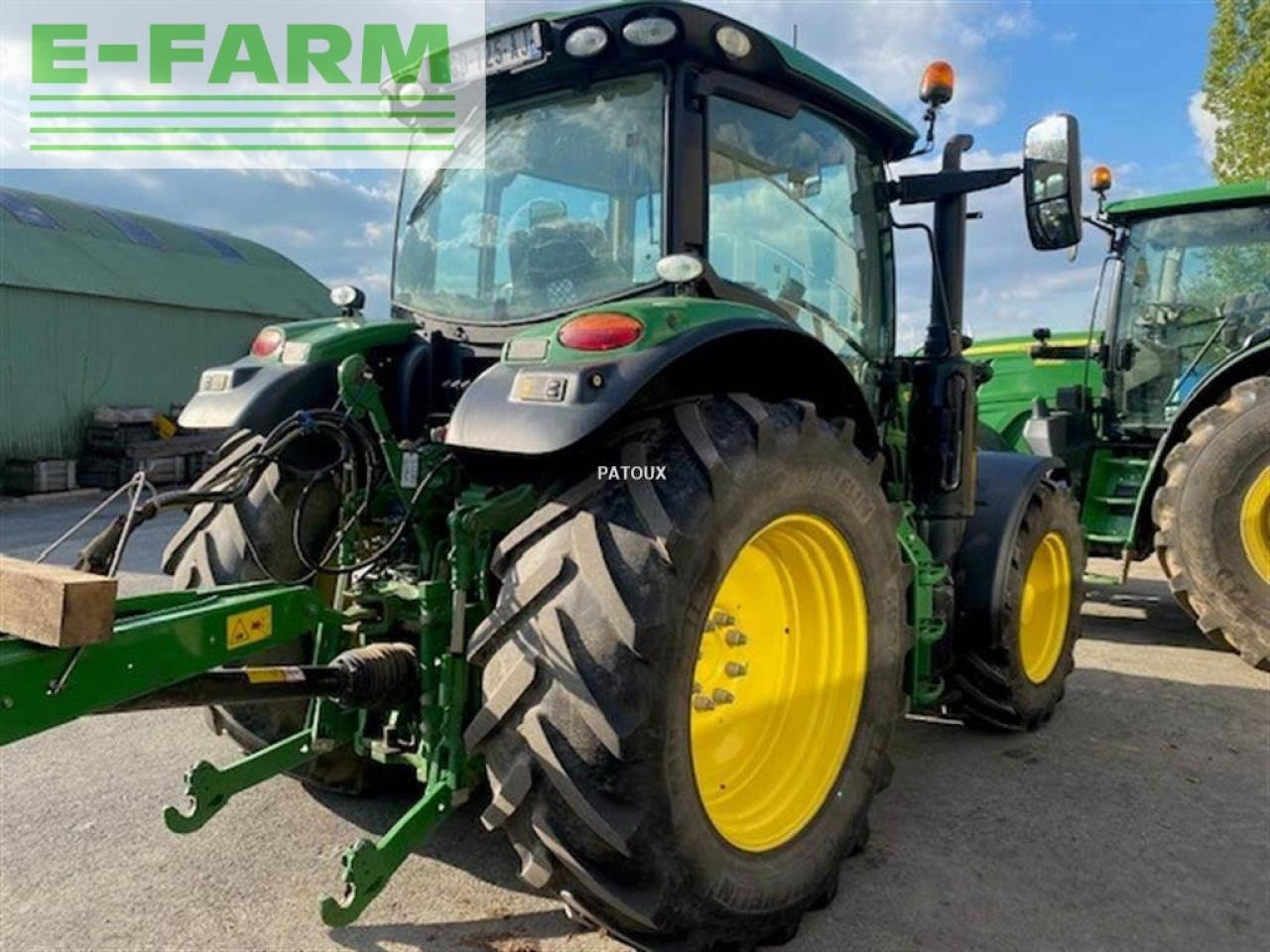 Traktorius John Deere 6130r: foto 8