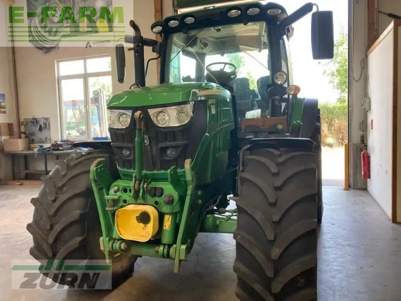 John Deere 6130r - Traktorius: foto 1 John Deere 6130r - Traktorius: foto 1