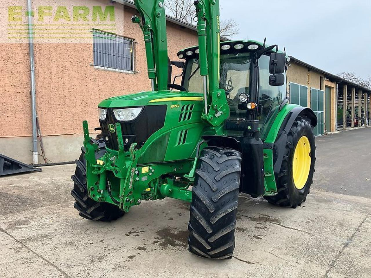 John Deere 6135r + fl 643r - Traktorius: foto 4 John Deere 6135r + fl 643r - Traktorius: foto 4