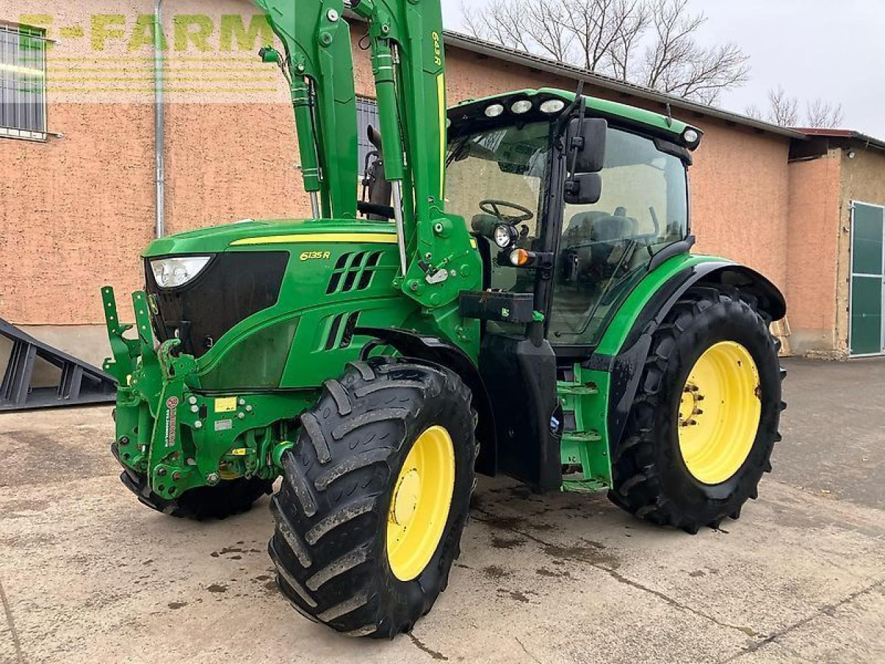 John Deere 6135r + fl 643r - Traktorius: foto 2 John Deere 6135r + fl 643r - Traktorius: foto 2