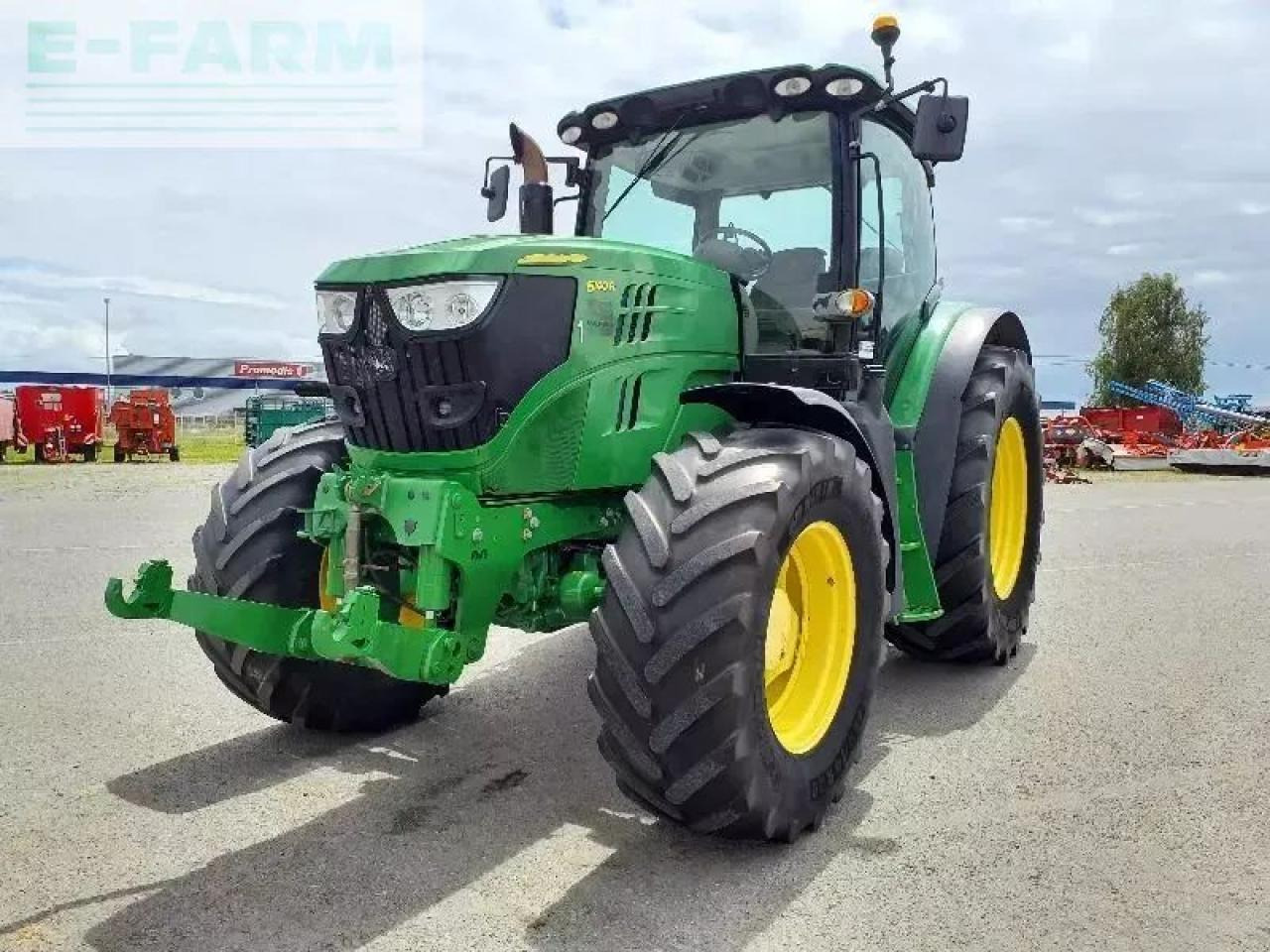 John Deere 6140r - Traktorius: foto 4 John Deere 6140r - Traktorius: foto 4