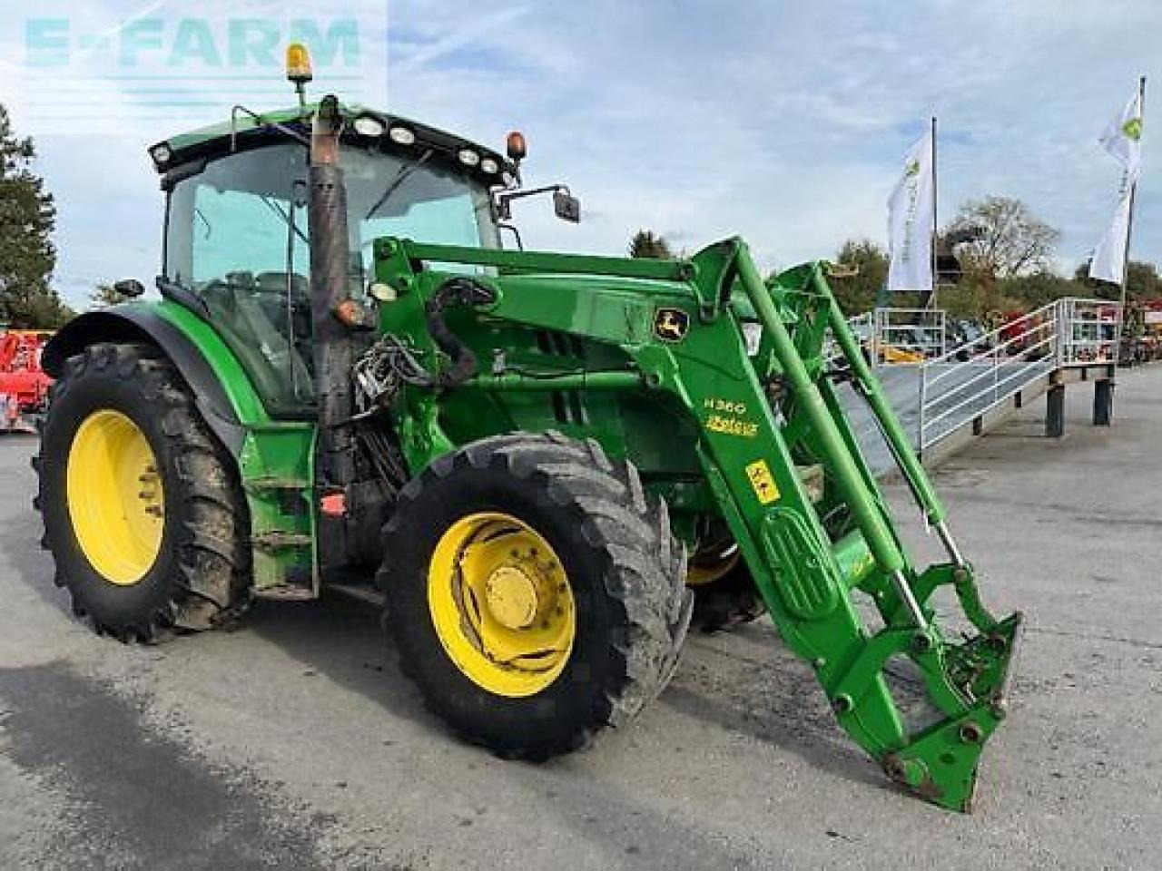 John Deere 6140r - Traktorius: foto 3 John Deere 6140r - Traktorius: foto 3
