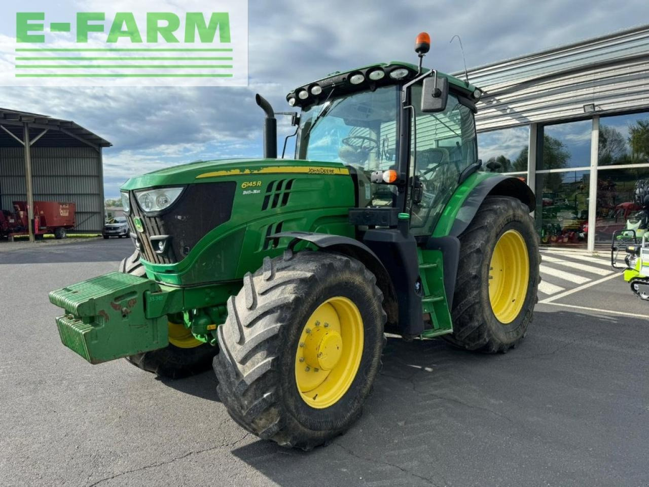John Deere 6145 r autoquad - Traktorius: foto 1 John Deere 6145 r autoquad - Traktorius: foto 1