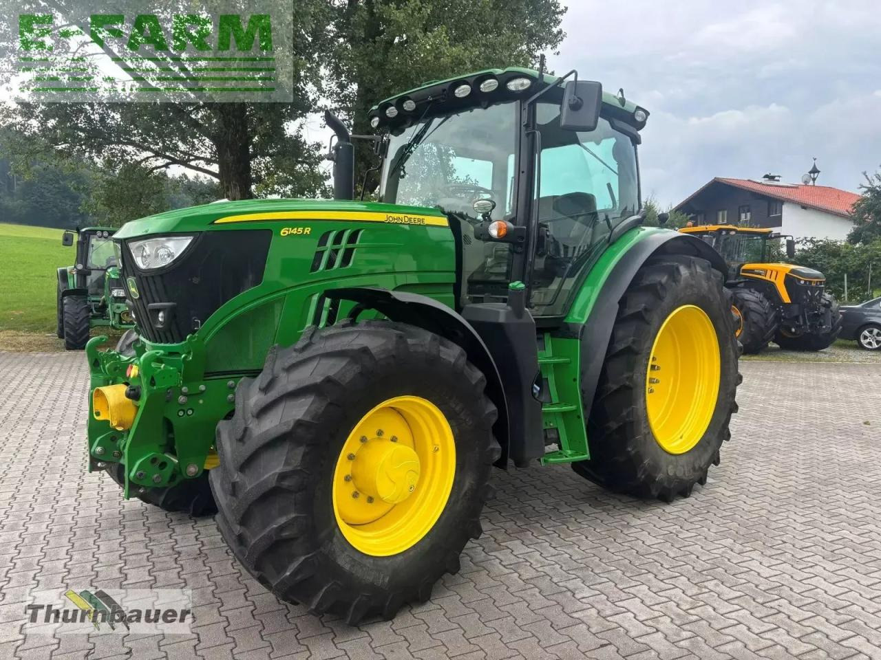 John Deere 6145r - Traktorius: foto 1 John Deere 6145r - Traktorius: foto 1