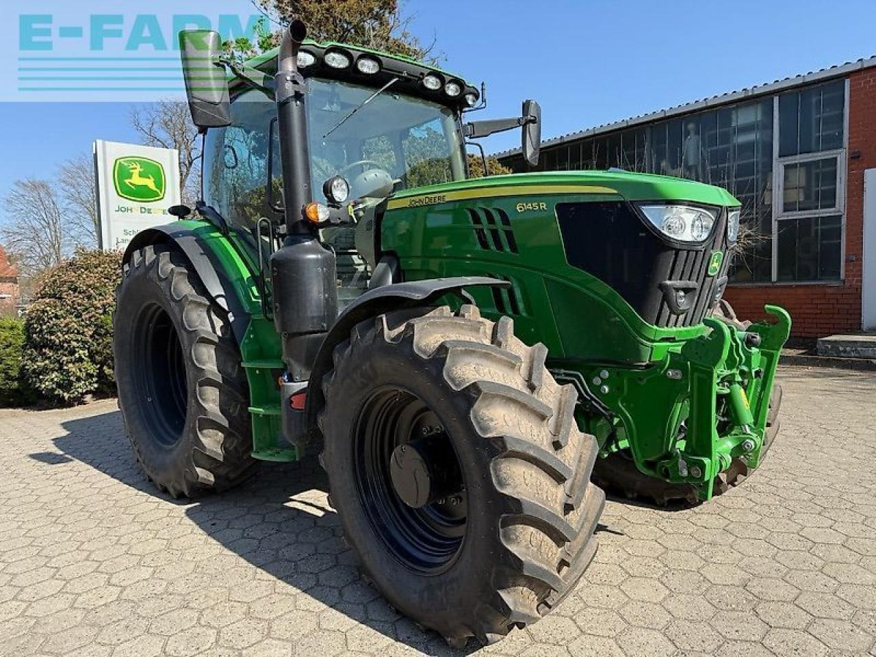 John Deere 6145r - Traktorius: foto 1 John Deere 6145r - Traktorius: foto 1