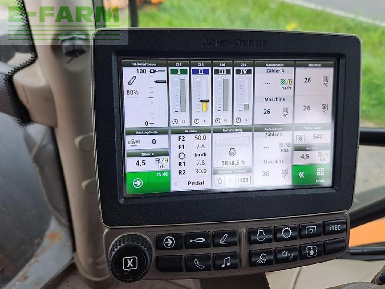 John Deere 6145r - Traktorius: foto 4 John Deere 6145r - Traktorius: foto 4