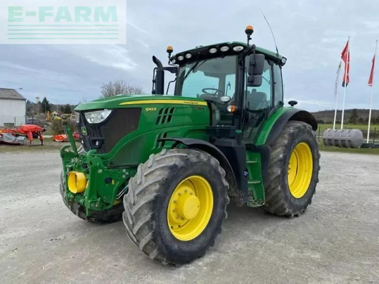 John Deere 6145r - Traktorius: foto 1 John Deere 6145r - Traktorius: foto 1
