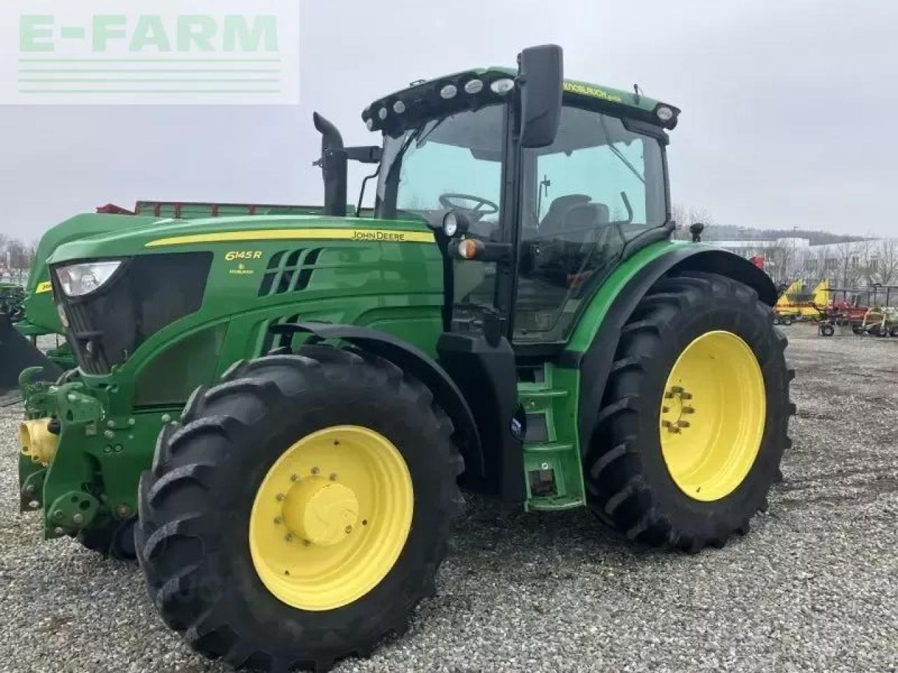 John Deere 6145r - Traktorius: foto 1 John Deere 6145r - Traktorius: foto 1