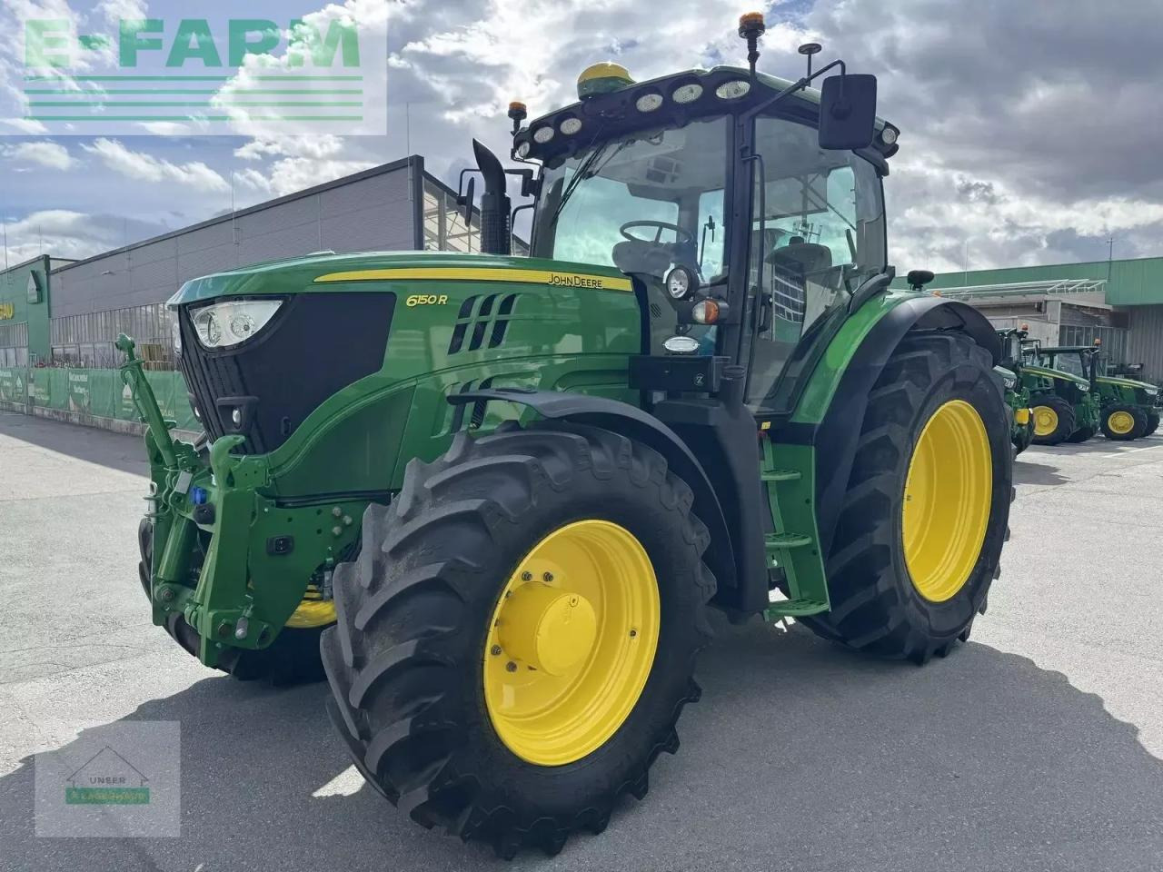John Deere 6150r - Traktorius: foto 1 John Deere 6150r - Traktorius: foto 1