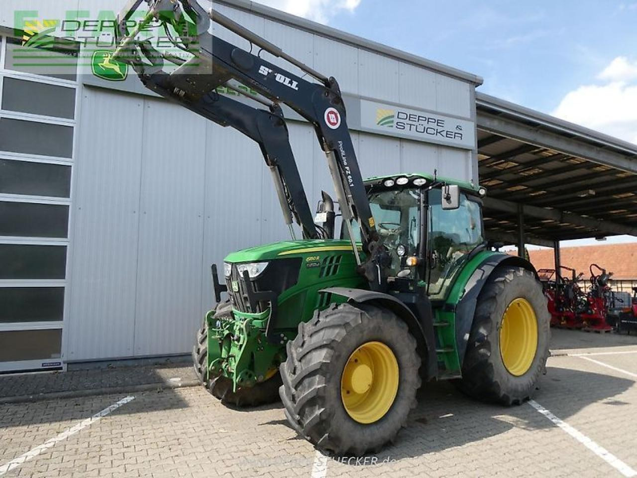 John Deere 6150r - Traktorius: foto 1 John Deere 6150r - Traktorius: foto 1