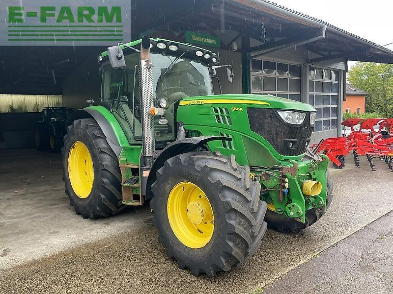 John Deere 6150r - Traktorius: foto 1 John Deere 6150r - Traktorius: foto 1