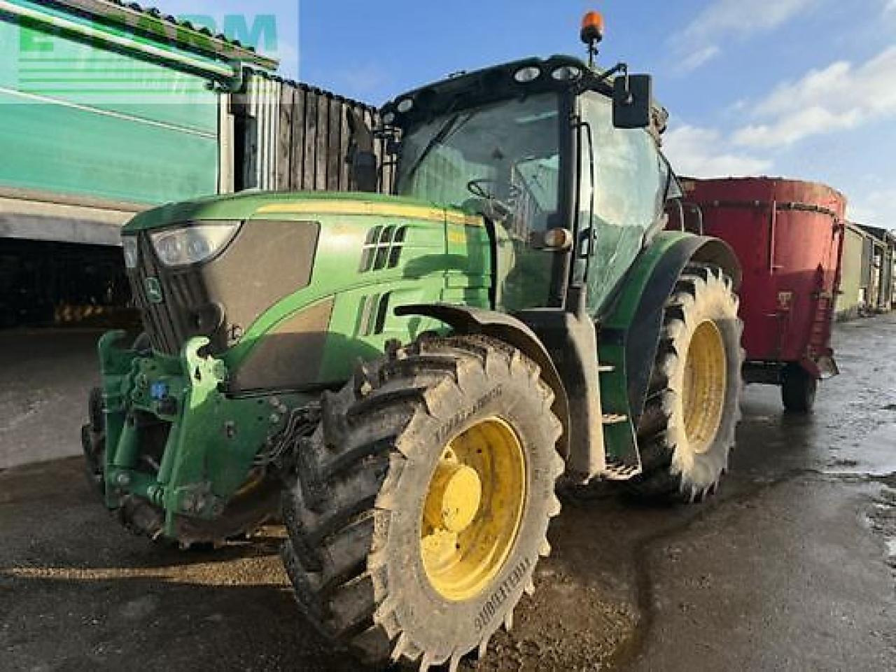 John Deere 6150r - Traktorius: foto 1 John Deere 6150r - Traktorius: foto 1
