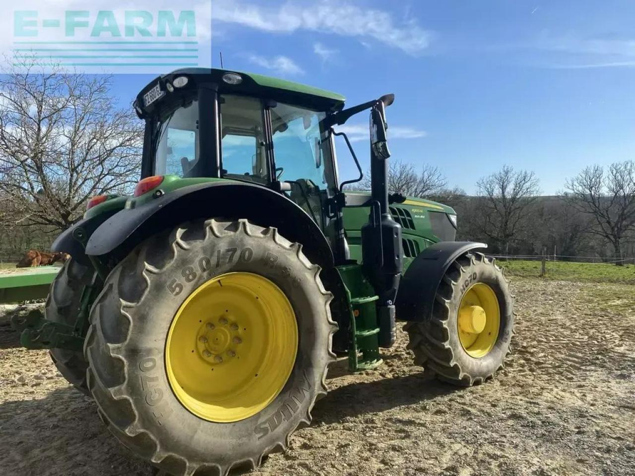 John Deere 6155 m autoquad eco shift - Traktorius: foto 3 John Deere 6155 m autoquad eco shift - Traktorius: foto 3
