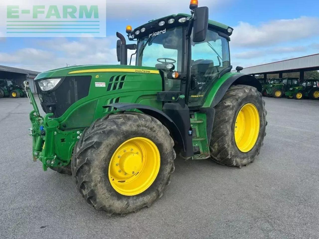 John Deere 6155 r autopower - Traktorius: foto 1 John Deere 6155 r autopower - Traktorius: foto 1