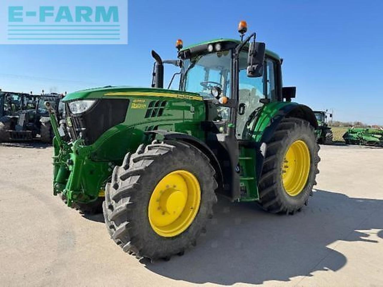 John Deere 6155m - Traktorius: foto 1 John Deere 6155m - Traktorius: foto 1