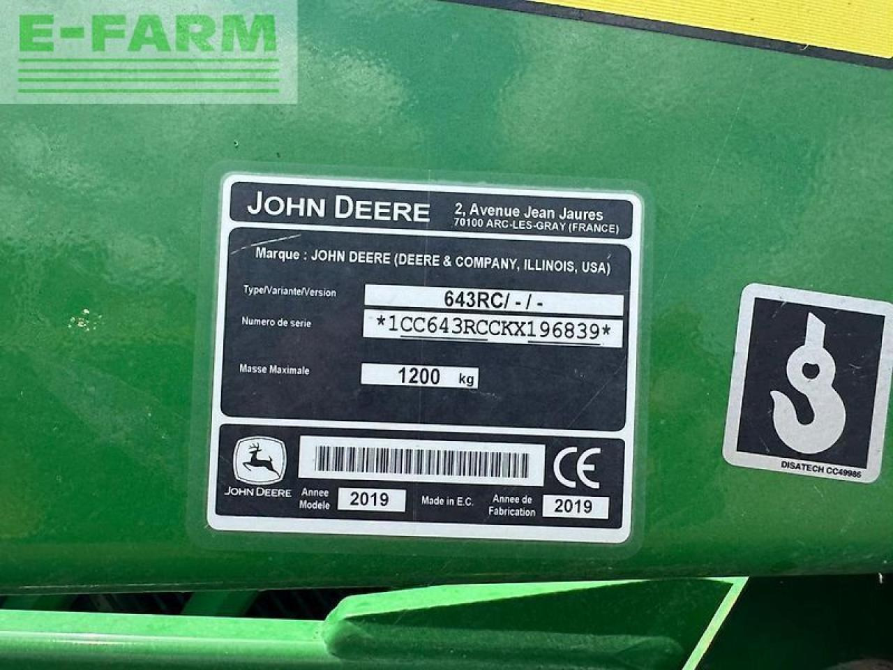 Traktorius John Deere 6155m: foto 15