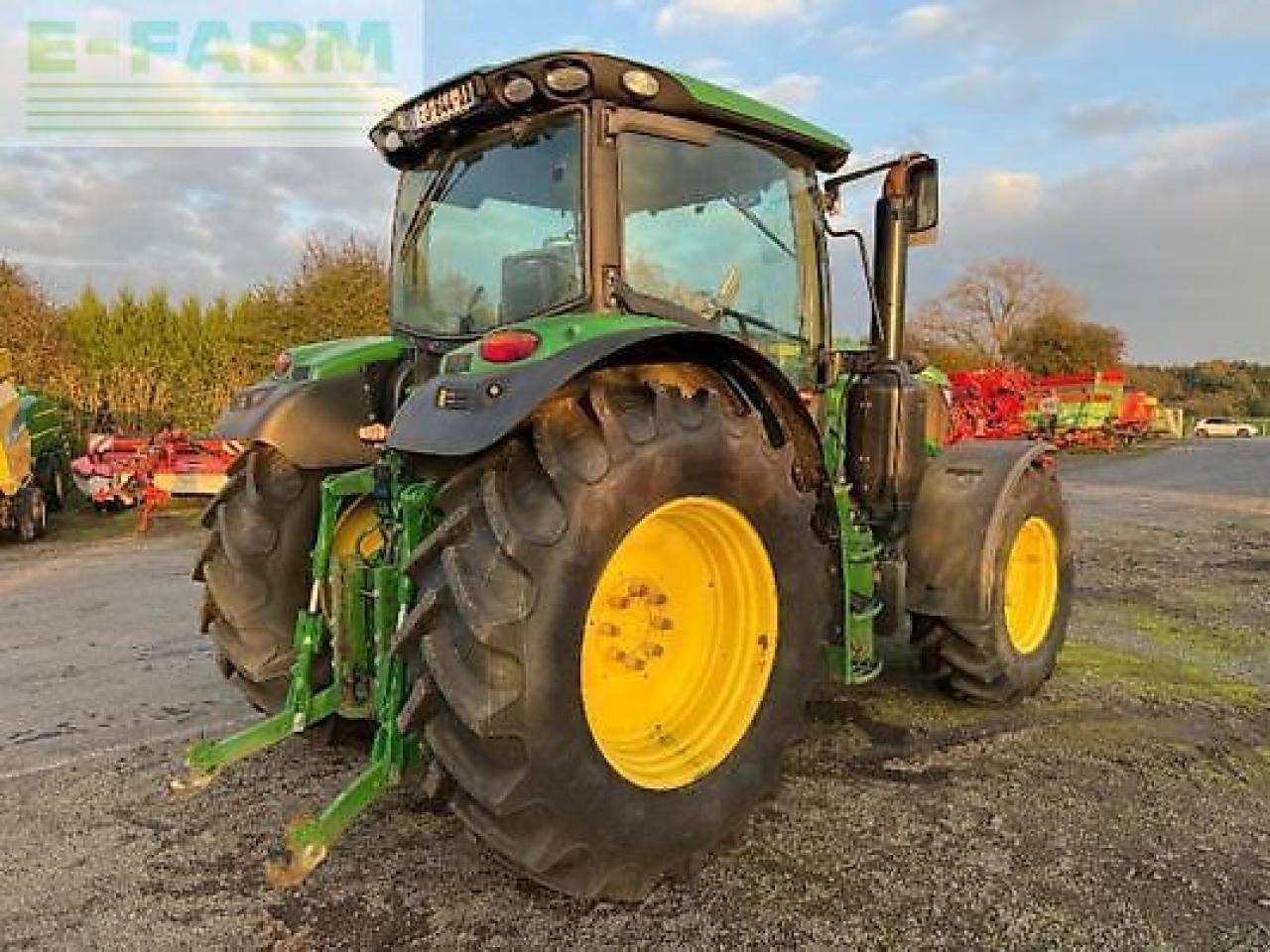 John Deere 6155r - Traktorius: foto 4 John Deere 6155r - Traktorius: foto 4