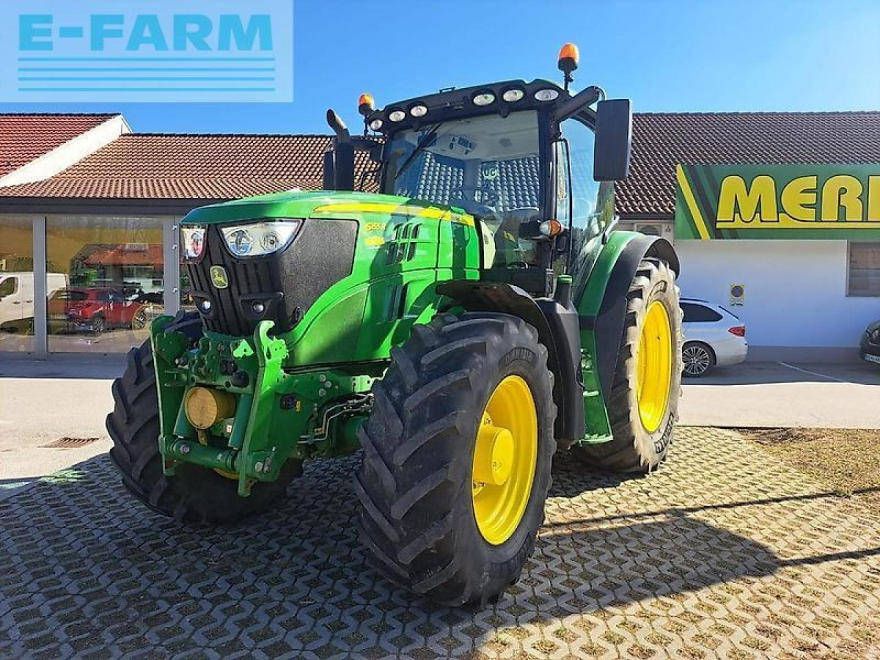 John Deere 6155r - Traktorius: foto 1 John Deere 6155r - Traktorius: foto 1